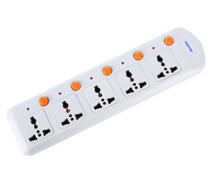 Geepas GES4004VDE 5 Way EXtension Socket VDE Plug Image