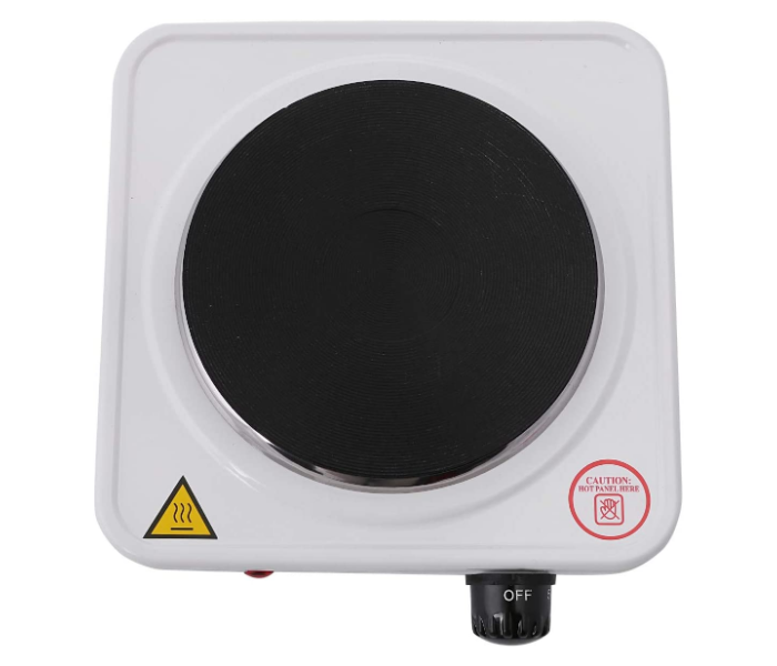 Geepas GHP32013 1000W Electric Single Hotplate - White and Black