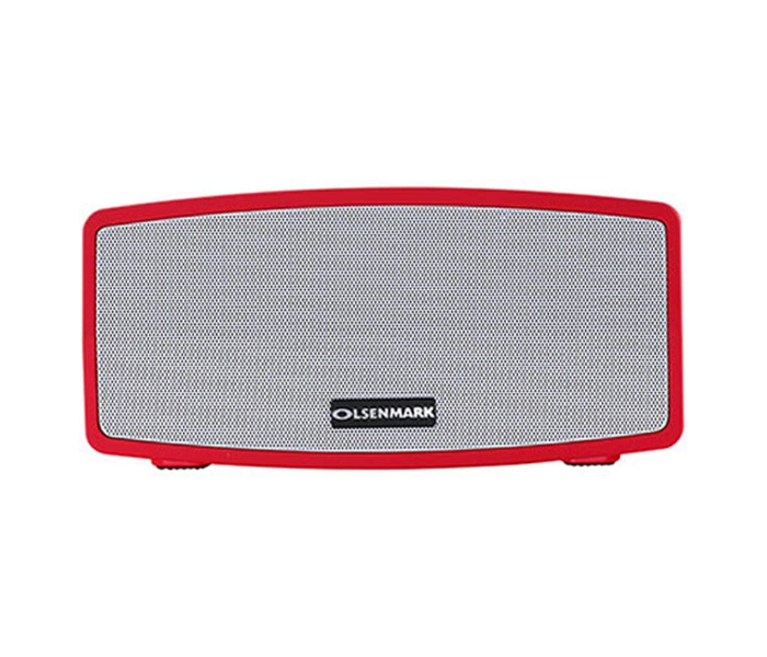 Olsenmark OMMS1190 Portable Bluetooth Speaker - Red 