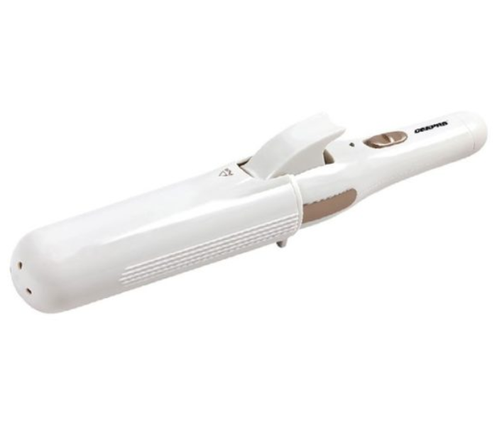 Geepas GH8686 2-in-1 Wet and Dry Hair Curling Iron - White