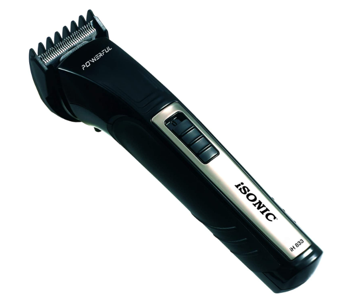 Isonic iH 833 Rechargeable Hair Trimmer - Black