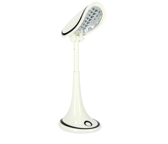 Krypton KNE5367 1.3W Rechargeable LED Reading Lamp Eyecare LED - White and Black