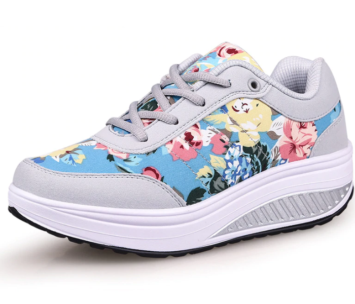 New Women Fashion Sneakers Femme Comfortable Shoes EU-41 - Sports Grey