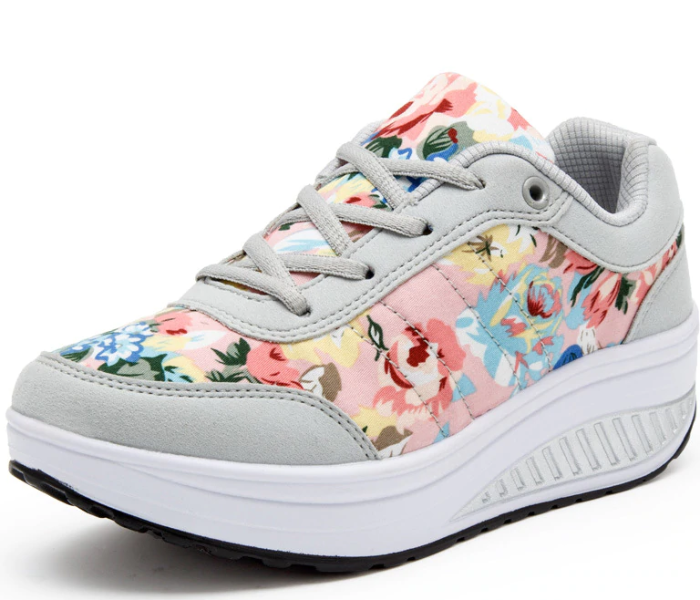 New Women Fashion Sneakers Femme Comfortable Shoes EU-40 - Grey