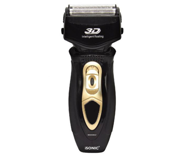Isonic iH 845 Rechargeable And Washable Men Shaver - Black