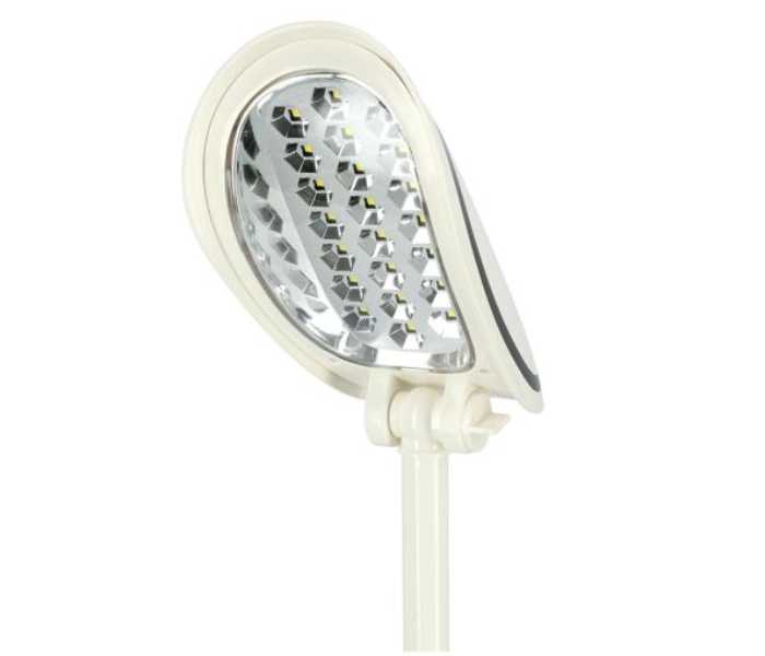 Krypton KNE5367 1.3W Rechargeable LED Reading Lamp Eyecare LED - White and Black