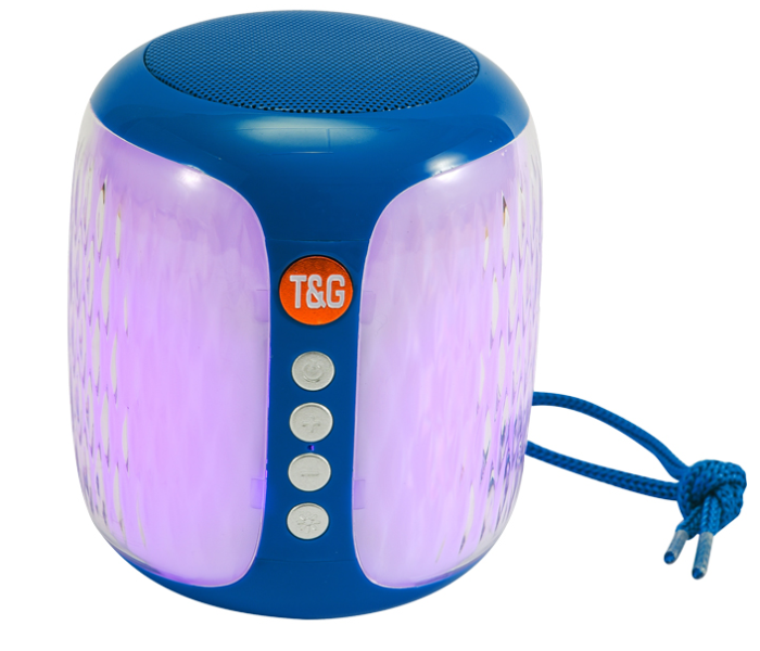 T and G TG-611 Portable Rechargable Wireless Speaker - Blue