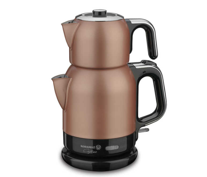 Korkmaz KO-A331-02 1600W Caytema ElectricTea Pot Set - Rose Gold  - Similar Product Imag - ID 59600