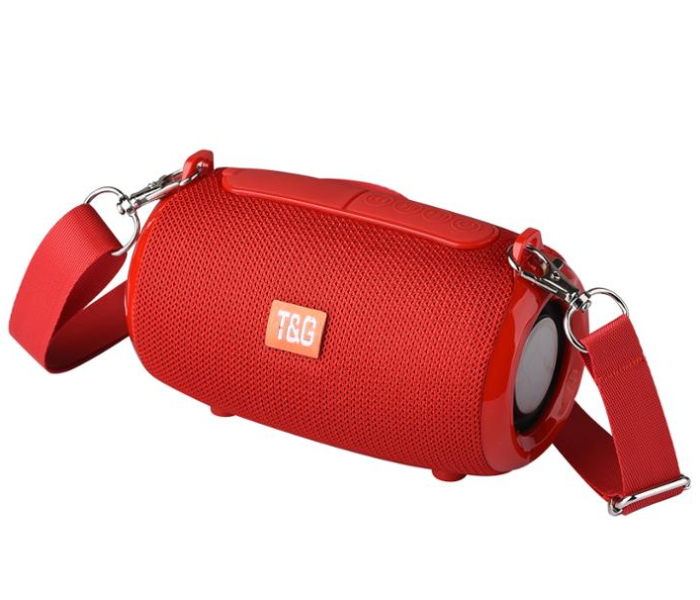 T and G TG-533 Portable Rechargable Wireless Speaker - Red