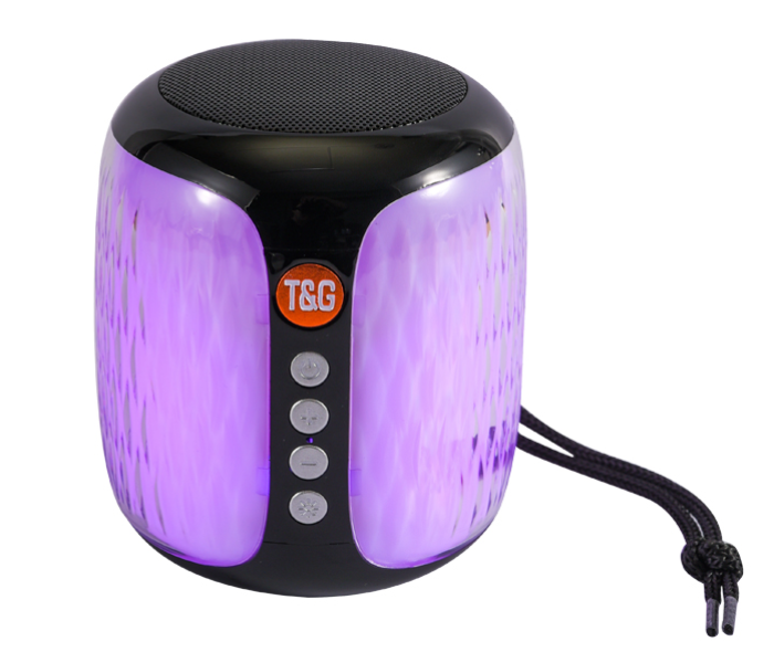 T and G TG-611 Portable Rechargable Wireless Speaker - Black
