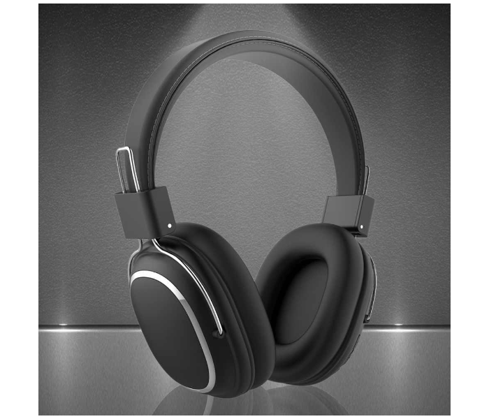 SD-1004 BT5.0 Wireless Headset Over-Ear Headphone Bluetooth Earphone With Mic Game Sports Headphone - Black