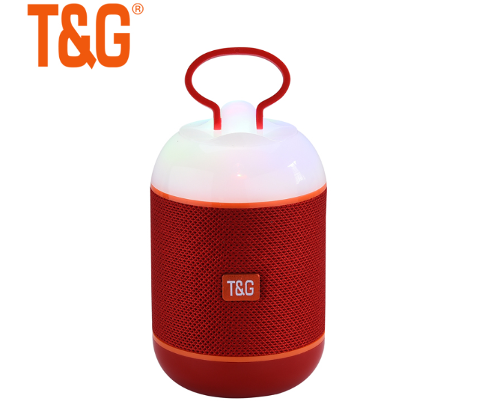 T and G TG-605 Portable Rechargable Wireless Speaker - Red