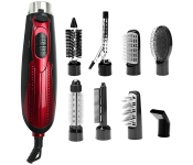 Olsenmark OMH4029 8-in-1 Multi Function Hair Styler - Black & Red