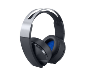 Sony Platinum Headset Black and Silver Image