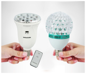 Krypton KNESL5364 3X1W RGB Rotating Disco Led Bulb Image