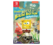 Spongebob Squarepants Battle for Bikini Bottom Rehydrated Game for Nintendo Switch