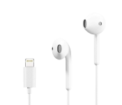 HeatZ ZE17 Double Side Stereo Wired iPhone X Earphone with Lightning Connector - White