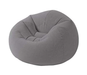 Intex ZX-68579 Inflatable Beanless Bag Lounger Chair - Grey  - Similar Product Imag - ID 66164