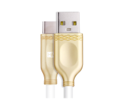 HeatZ ZCT36 3 Meter Metallic Smart Fast Type-C Cable - Gold