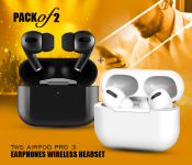 TWS Airpod Pro 3 Bluetooth Earphones Wireless Headset Image