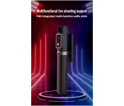 P40 Wireless Mini Live Broadcast Selfie Stick - Black