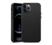 ESR Metro Leather Case Premium For iPhone 12 and 12Pro - Black