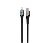 HeatZ ZC26 18W Power Delivery Fast Charging Cable - Black and Silver