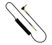 HeatZ ZX01 1 Meter 3.5 mm Stereo AUX Cable - Black and Gold