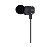HeatZ PE26 Popo Stereo Ear Phone with 3.5mm Connector - Black
