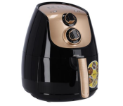 Krypton KNAF6228 Air Fryer 3.5 Liter with Rapid Air Circulation System 1500W- Black