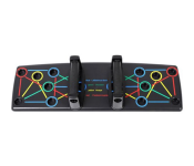 Foldable Muscle Strength Multi Functional Exercise Push Up Board For Unisex - Black   - Similar Product Imag - ID 65100