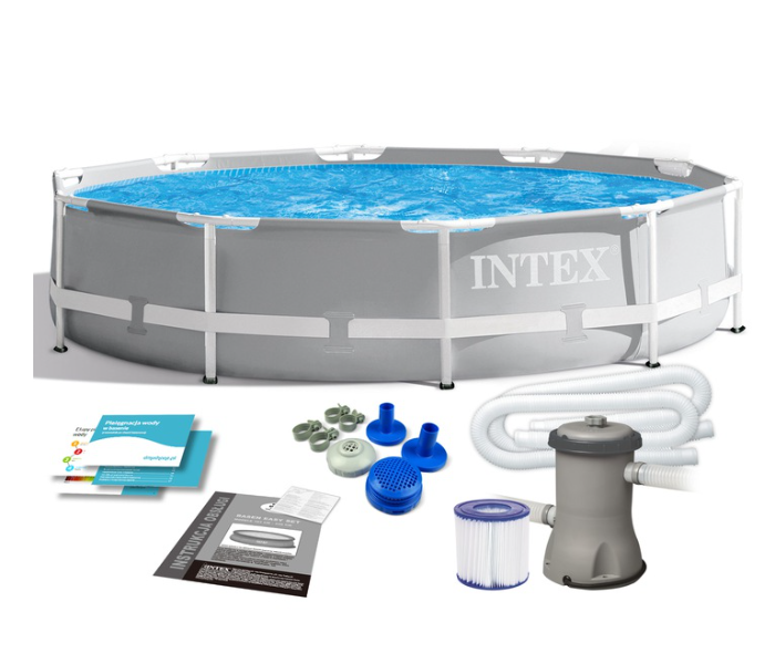 Intex 26702NP WF 3.05m x 76 cm Prism Frame Round Pool With Filter  - Similar Product Imag - ID 66583