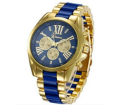 AKM Geneva Analogue Dial Watch Bundle 2pc Image