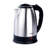 Impex Steamer 1801 1.8 Litre Stainless Steel Electric Kettle - Black and Silver-img696887450