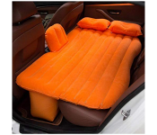 Jongo JA177-3 Car Inflatable Mat Outdoor Traveling Air Mattresses Camping Folding Sleeping Bed with Pillows and Pump - Orange