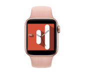 BSNL U78 Plus Smart Watch - Rose Gold