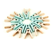 In-House CP-1506 20 Pieces Premium Quality Plastic Cloth Clips