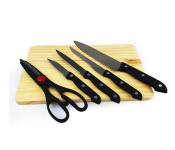 WT 6 Pieces Knife Set with Cutting Board