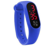 Jam Tangan LED Strap Rubber Jam JUNIOR Digital Unisex - Blue  - Similar Product Imag - ID 66980