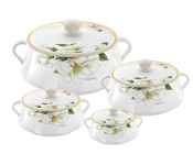 Nayasa 8 Pieces Lorenzo Casserole Set