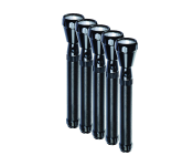 Impex CB5555 5 Pieces Combo Rechargeable LED Flash Light - Black-img1193298642