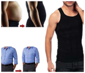 Slim N Lift Slimming Shirt For Men Black - Medium