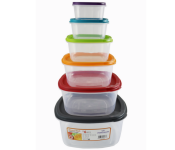 Princeware 6 Pieces Plastic Container Set