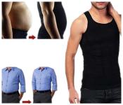 Slim N Lift Slimming Shirt For Men Black-XXL  - Similar Product Imag - ID 99