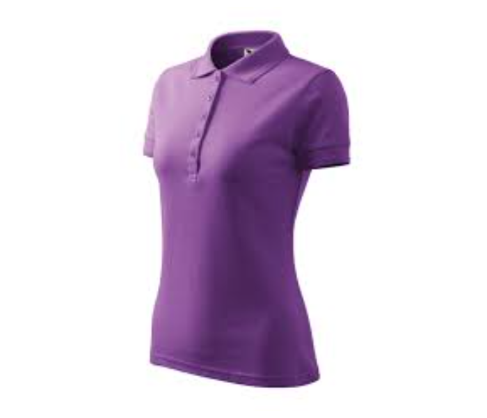 Nafoura Large Polo T Shirt for Women - Purple