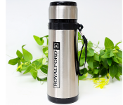 Royalford RF9460 800ml Stainless Steel Vacuum Bottle - Silver