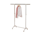 HG0000338 Coat Hanger - White and Silver
