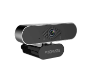 Promate ProCam-2 Full HD Webcam with Noise Reduction Mic - Black