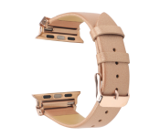 Promate SCEPTER-38SM 38mm Leather Watch Strap for Apple Watch Series - Gold  - Similar Product Imag - ID 69141