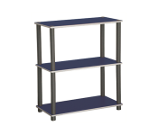 SH0000493 Flexi Storage Rack with 2 Compartment - Blue and Grey